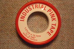 Unasco pink thread seal tape